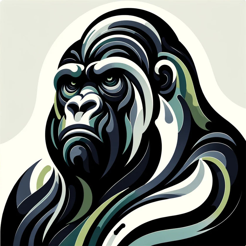 Majestic Gorilla Canvas
