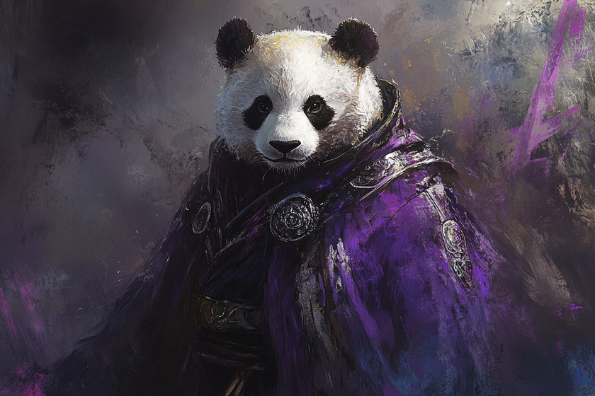 Majestic Panda Regal Blanket