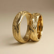 6mm Gold Wedding Band – Infinity Wave – 9ct/14ct/18ct Gold