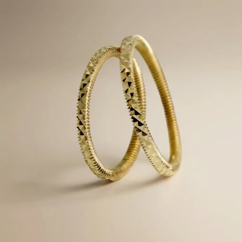 2mm Gold Wedding Band – Refined Texture Aurelion Cut – 9ct/14ct/18ct Gold