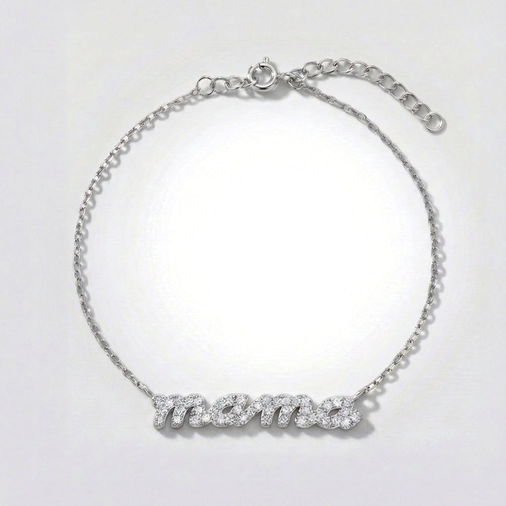 Pulsera Mamá | Plata de ley 925