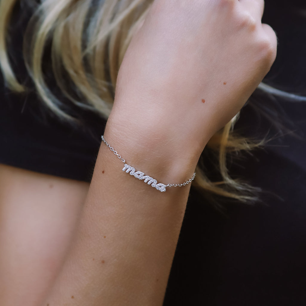 Pulsera Mamá | Plata de ley 925