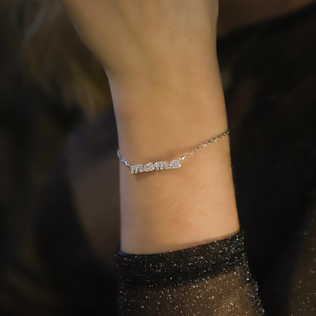 Pulsera Mamá | Plata de ley 925