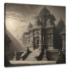 Dhakeshwari Temple Classic Elegance Canvas