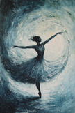 Melancholic Ballet Canvas