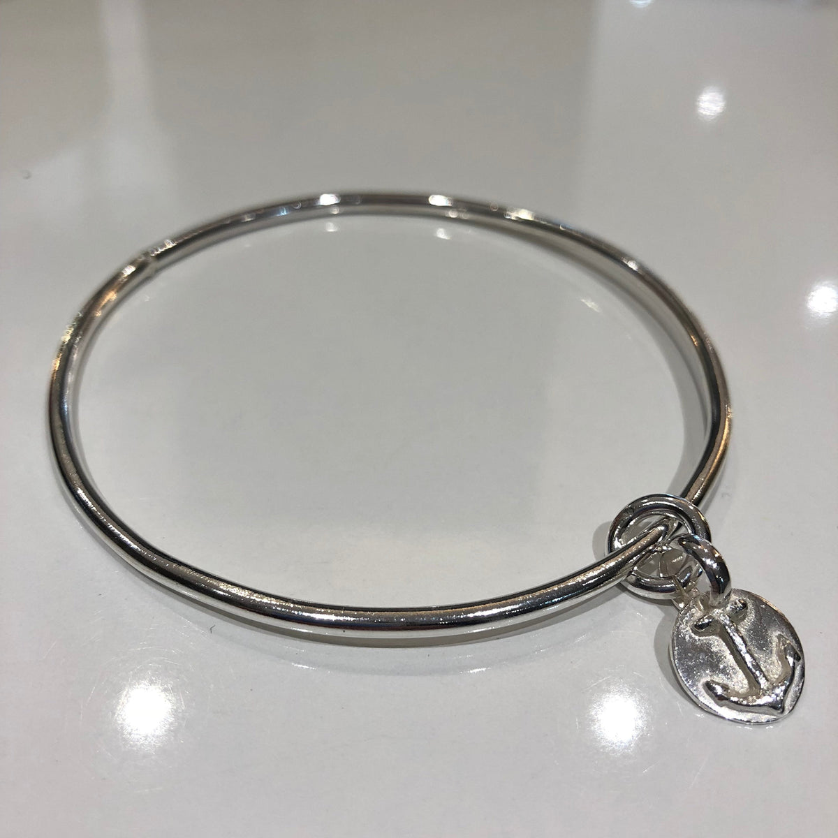 Anchor Disc Bangle