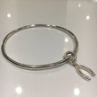 Wishbone Charm Bangle