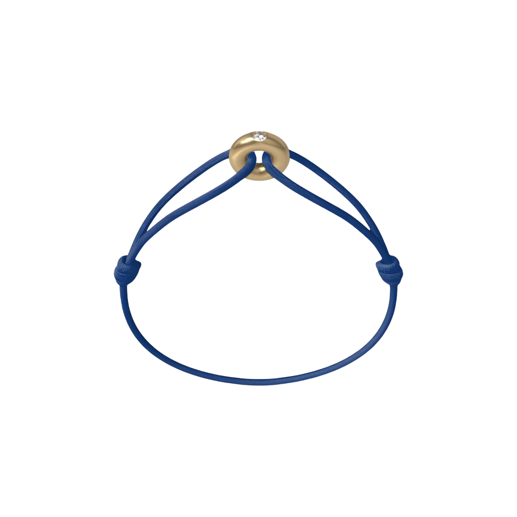 Mini Golden Soho Diamond Cord Bracelet
