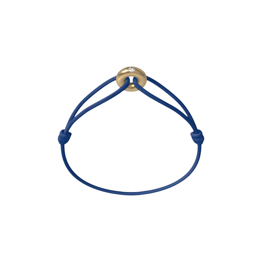 Mini Golden Soho Diamond Cord Bracelet