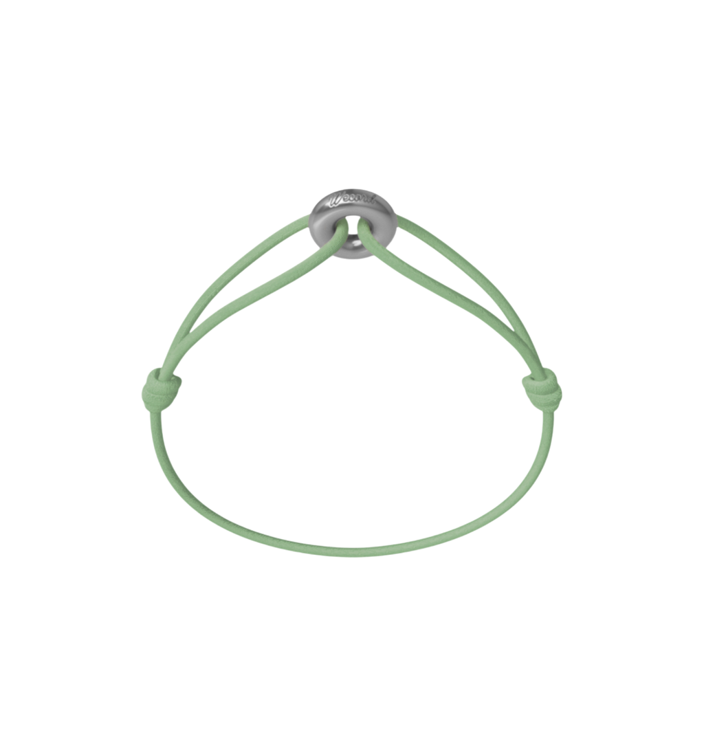 Mini Silver Soho Matte Cord Bracelet