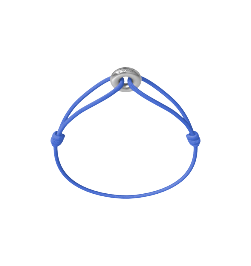 Mini Silver Soho Matte Cord Bracelet