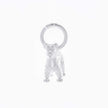 Miniature Schauzer Personalised Silver Dog Tag Necklace