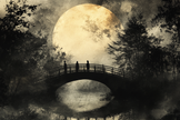 Moonlit Bridge Blanket