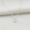 Moonstone Silver Necklace