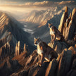 Mountain Lions Canvas