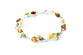 Multicolour Statement Link Bracelet