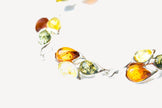 Multicolour Statement Link Bracelet