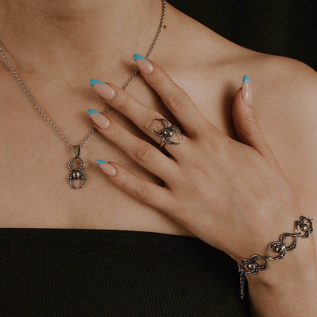 Orb Weaver Spider Necklace