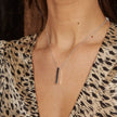 Beginnings Vertical Bar Necklace