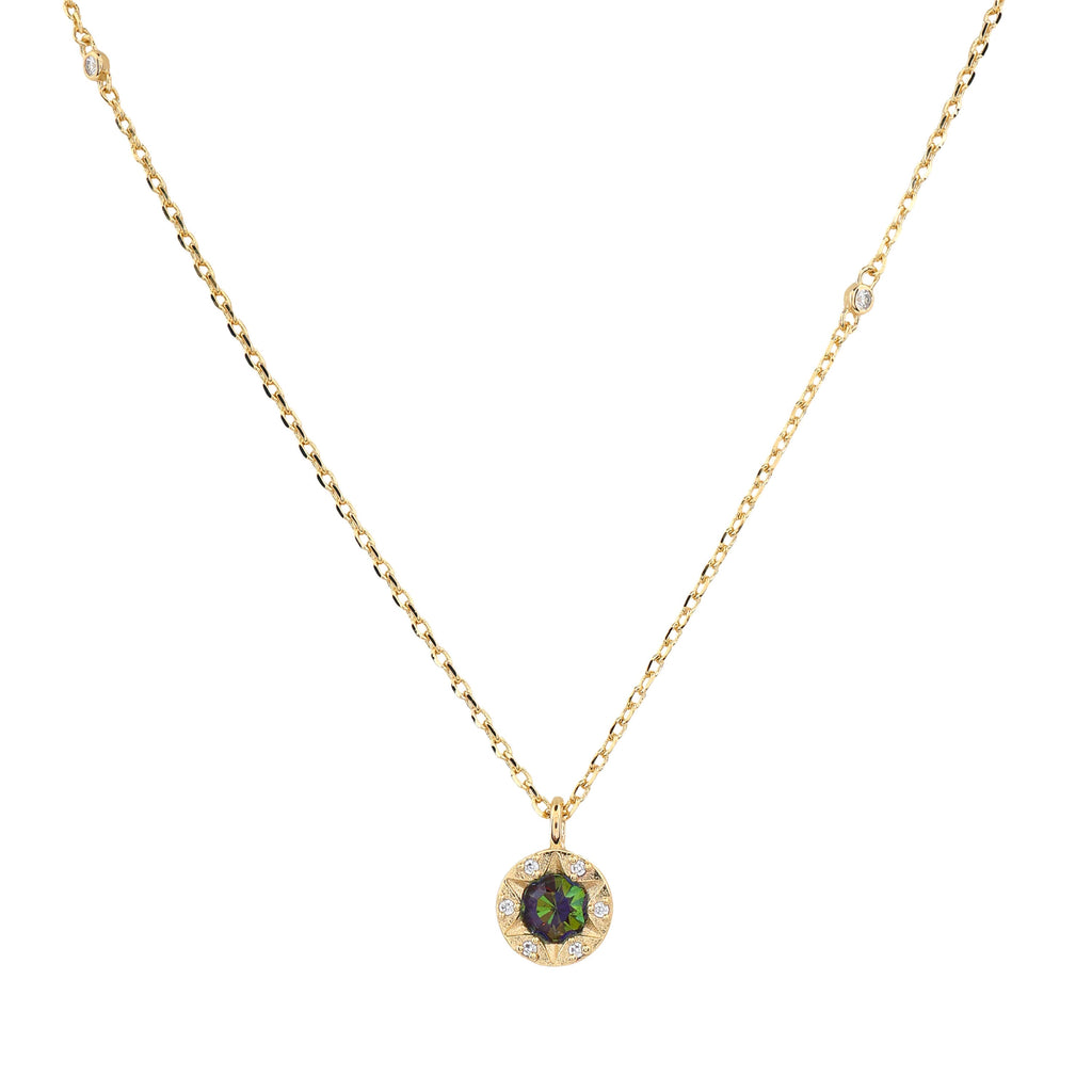 Laura Ashley Fashion Bowen Star Crystal Necklace