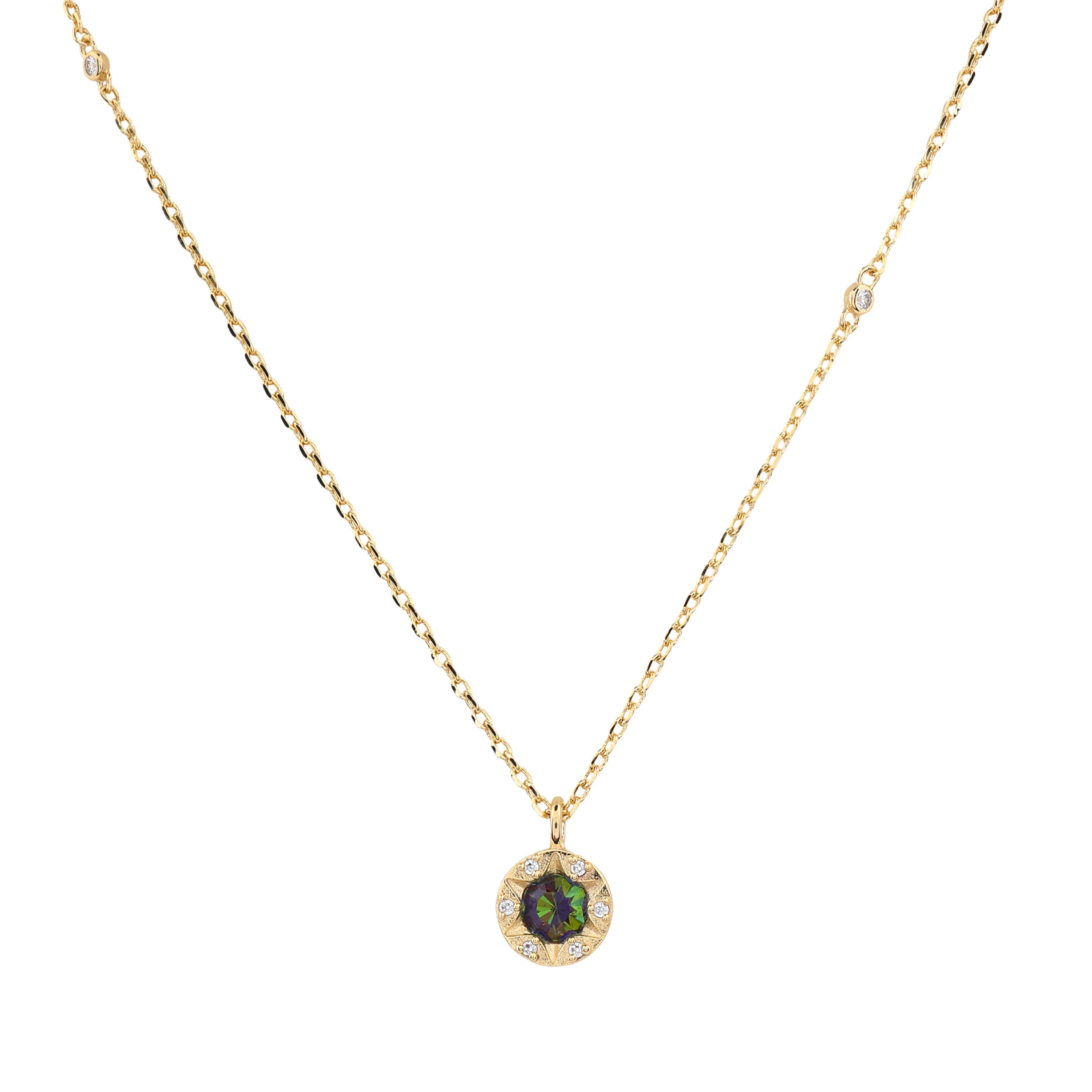 Laura Ashley Fashion Bowen Star Crystal Necklace