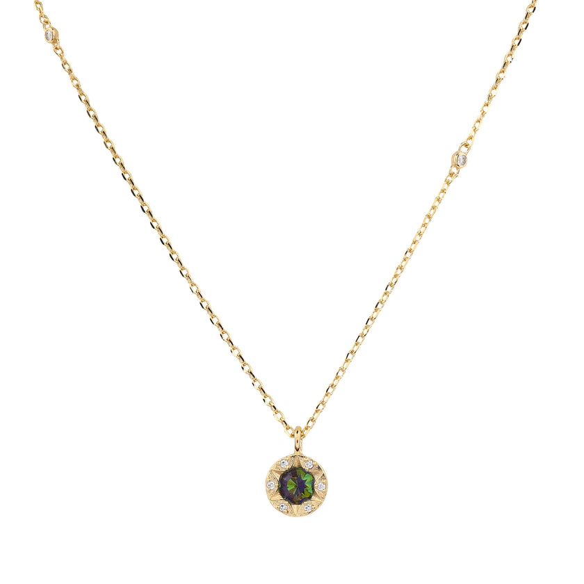 Laura Ashley Fashion Bowen Star Crystal Necklace