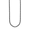 Fred Bennett Lava Stone Beaded Necklace