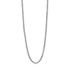 Fred Bennett Smaller Fit Stainless Steel Wheat Chain Necklace