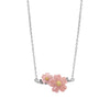 Laura Ashley Silver Cherry Blossom Ditsy Necklace