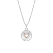 Laura Ashley Silver Kids Rosmere Love Heart Slider Locket