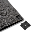 20mm Onyx EPDM Rubber Gym Tiles