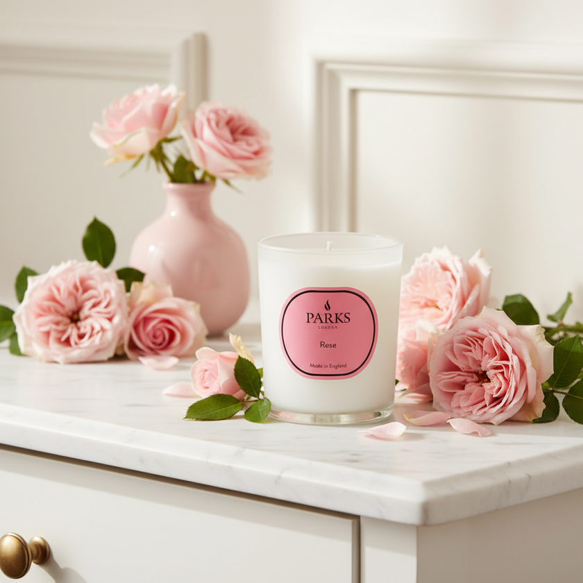 ROSE CANDLE 180G
