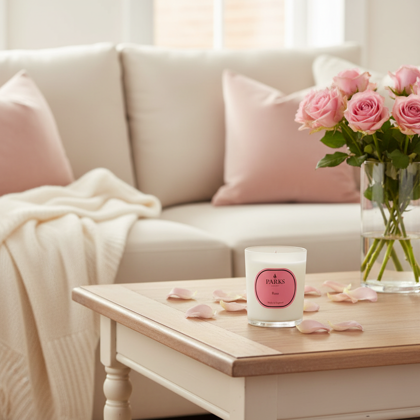 ROSE CANDLE 180G