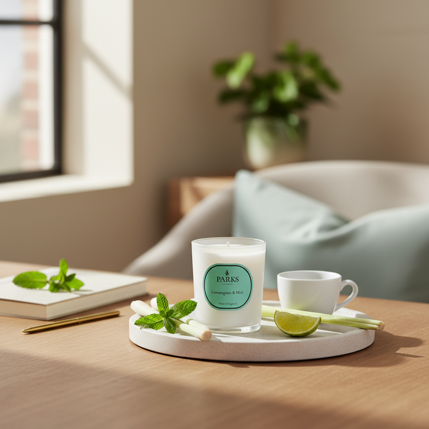 LEMONGRASS & MINT CANDLE 180G