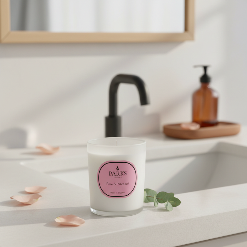 ROSE & PATCHOULI CANDLE 180G
