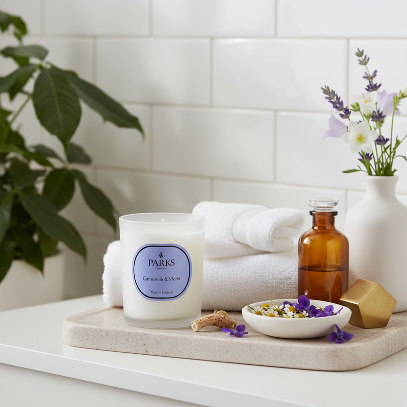CAMOMILE & VIOLET CANDLE 180G