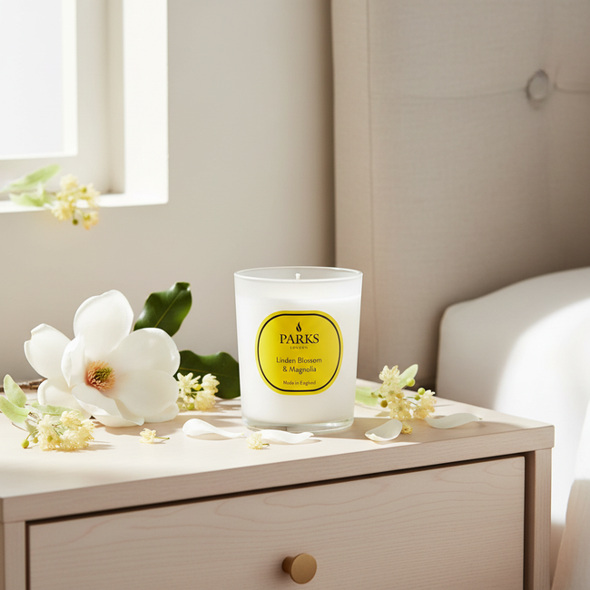 LINDEN BLOSSOM & MAGNOLIA CANDLE 180G