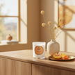 PEACH & AMYRIS CANDLE 180G