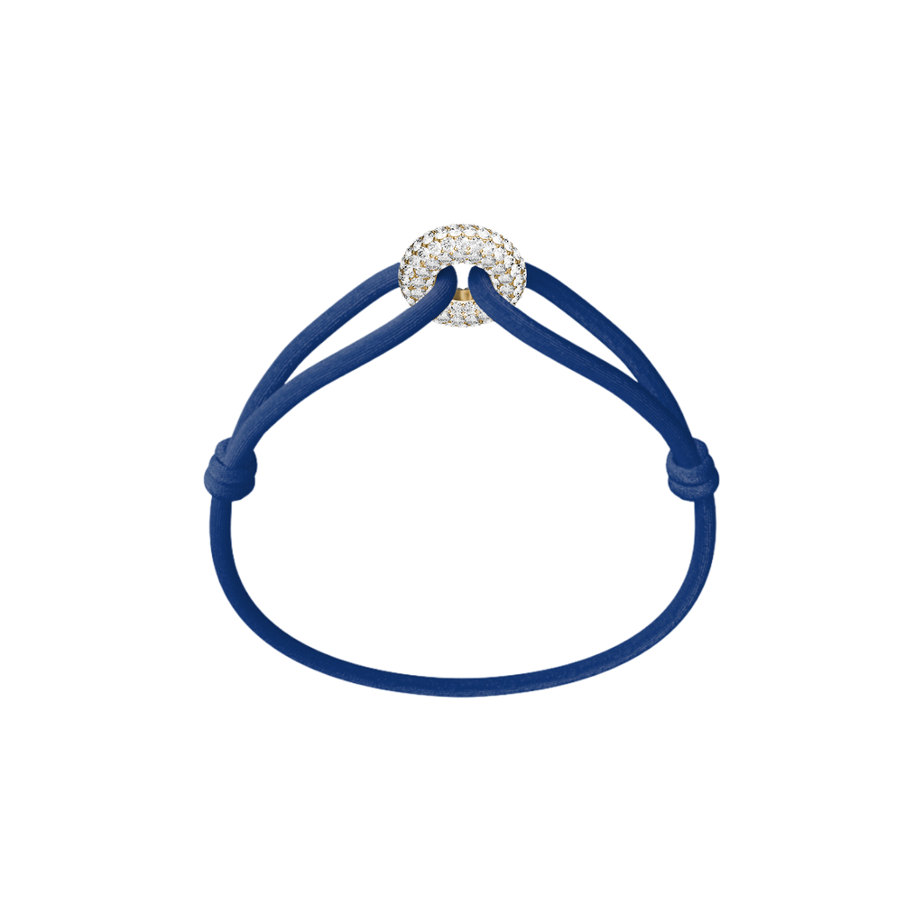 Golden Soho Pavé Cord Bracelet