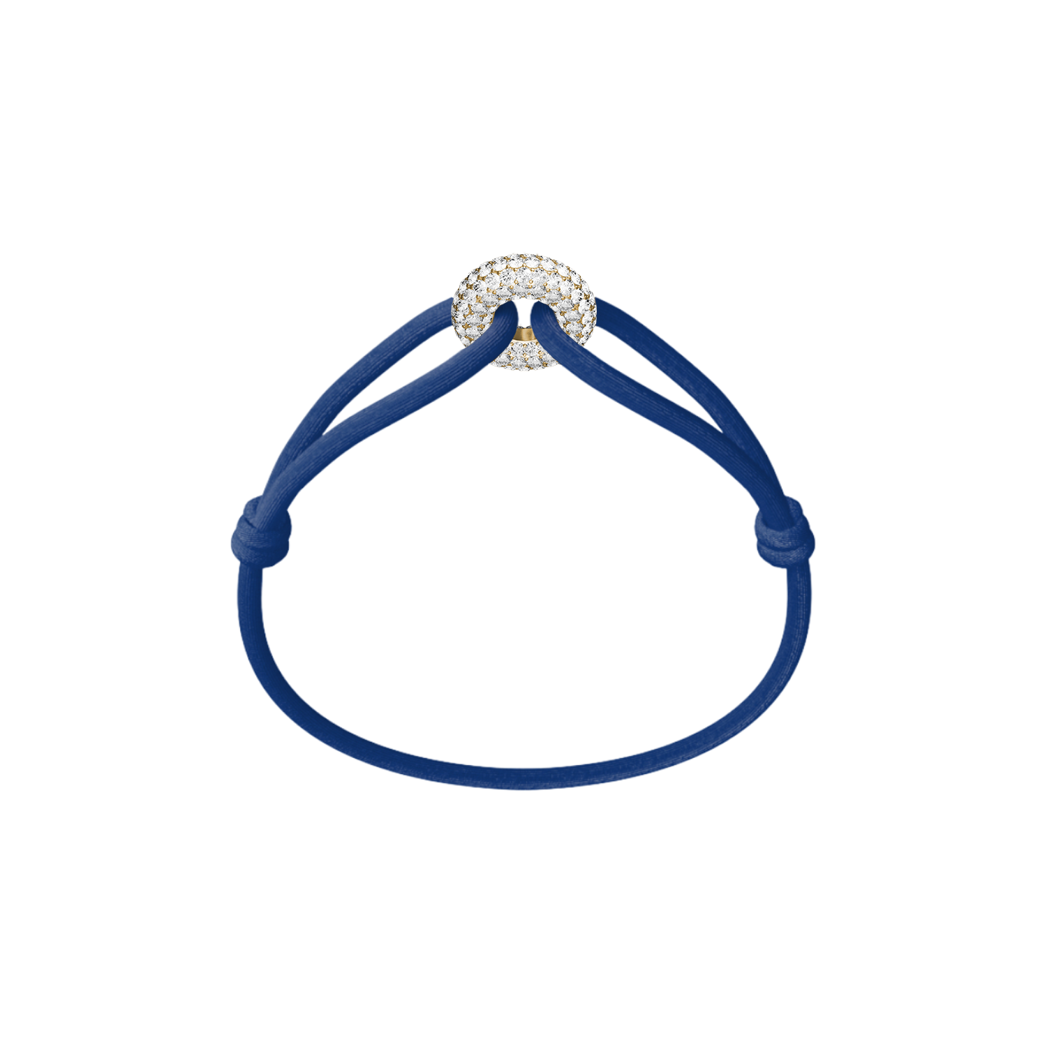 Golden Soho Pavé Cord Bracelet