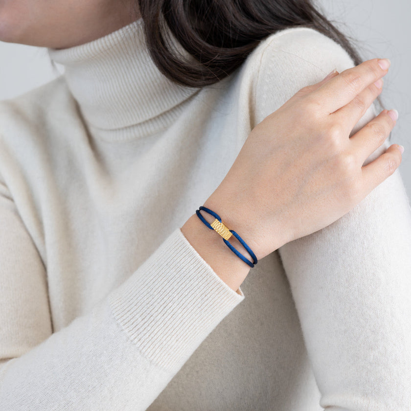Golden Regent Cord Bracelet