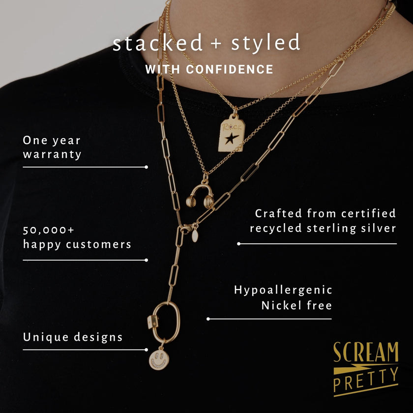 Mix Tape Necklace
