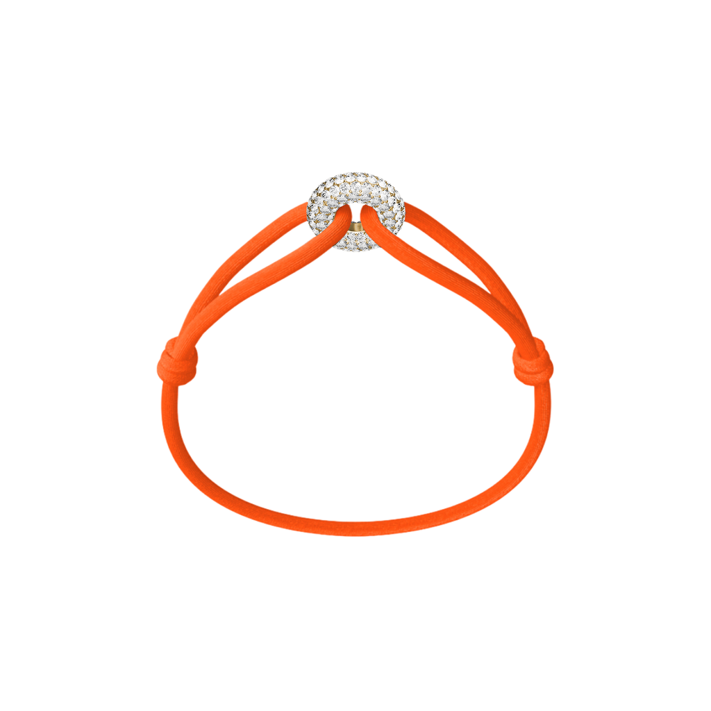 Golden Soho Pavé Cord Bracelet