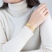 Silver Soho Cord Bracelet