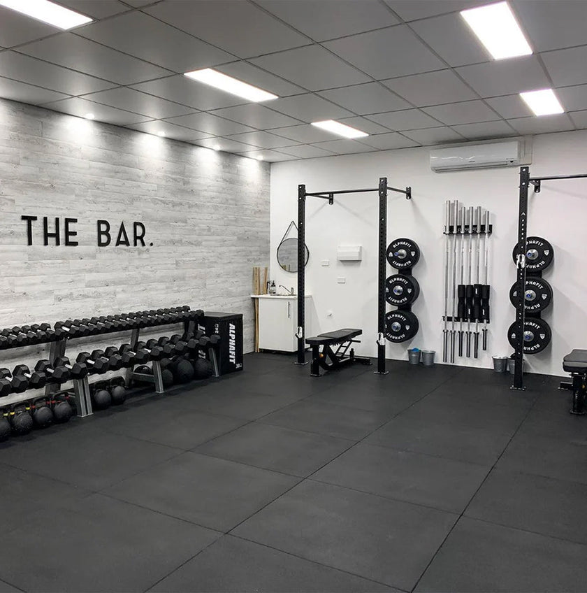 20mm PRO Rubber Gym Flooring Tiles – Smooth Top Surface - UK's Top Rated
