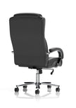 Silla de oficina de alto rendimiento Austin, tapizada en poliuretano negro