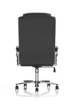Silla de oficina de alto rendimiento Austin, tapizada en poliuretano negro