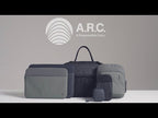 Bolso cruzado pequeño A.R.C. de InCase con poliéster 100 % reciclado ReSpun