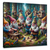 Enchanted Woodland Gnomes Canvas