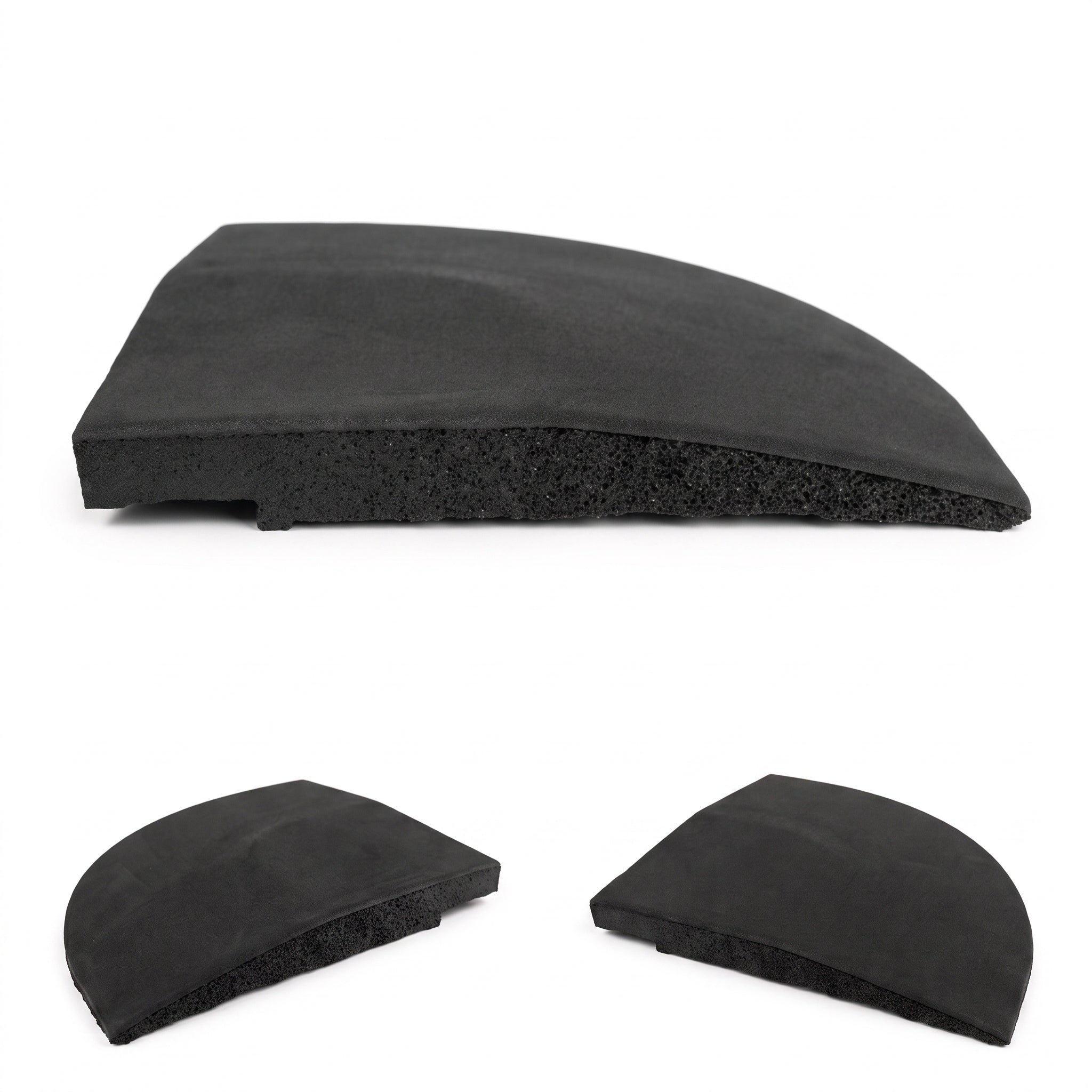 20mm Onyx EPDM Rubber Gym Tiles